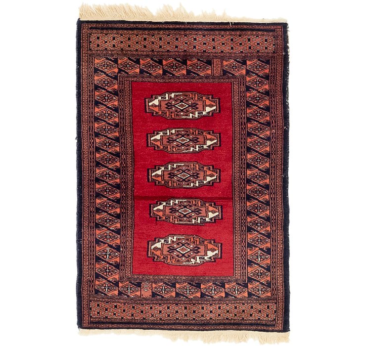 2' 2 x 3' 4 Bokhara Oriental Rug