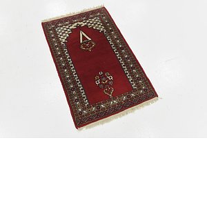 2' x 3' 4 Lahour Oriental Rug