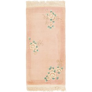 2' 4 x 4' 8 Antique Finish Rug