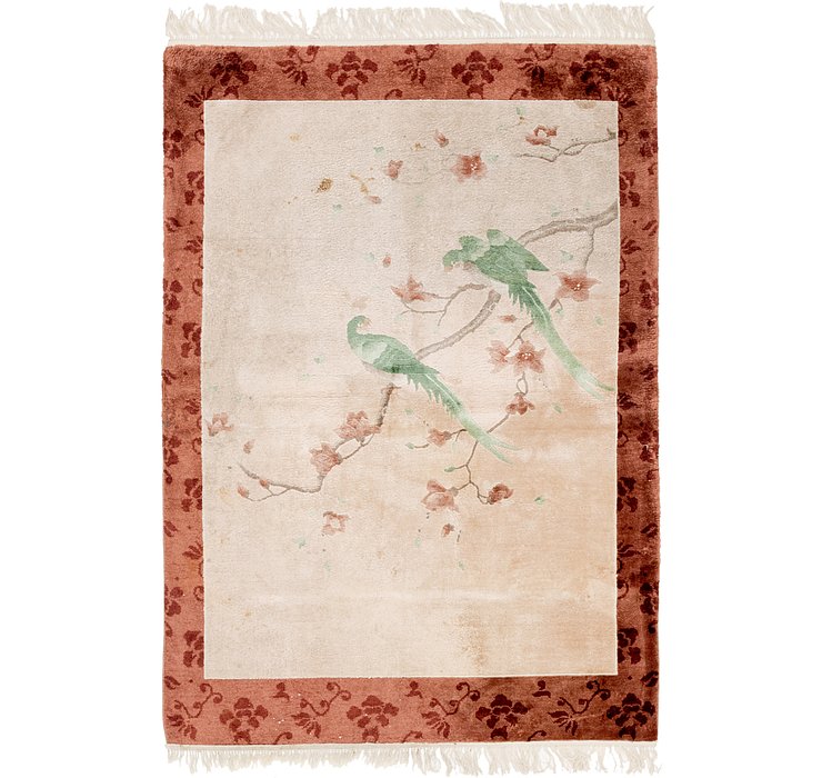 4' x 6' Antique Finish Rug