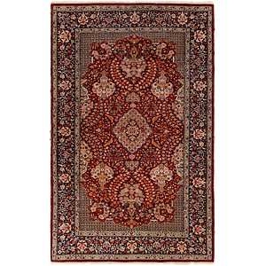 4' 8 x 7' 4 Kashan Oriental Rug