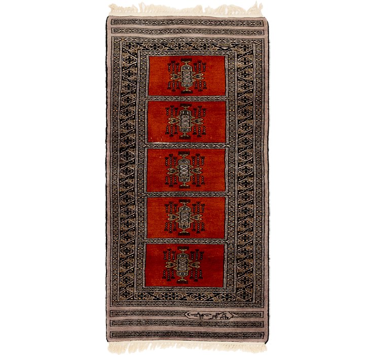 2' 2 x 5' Bukhara Oriental Runner...