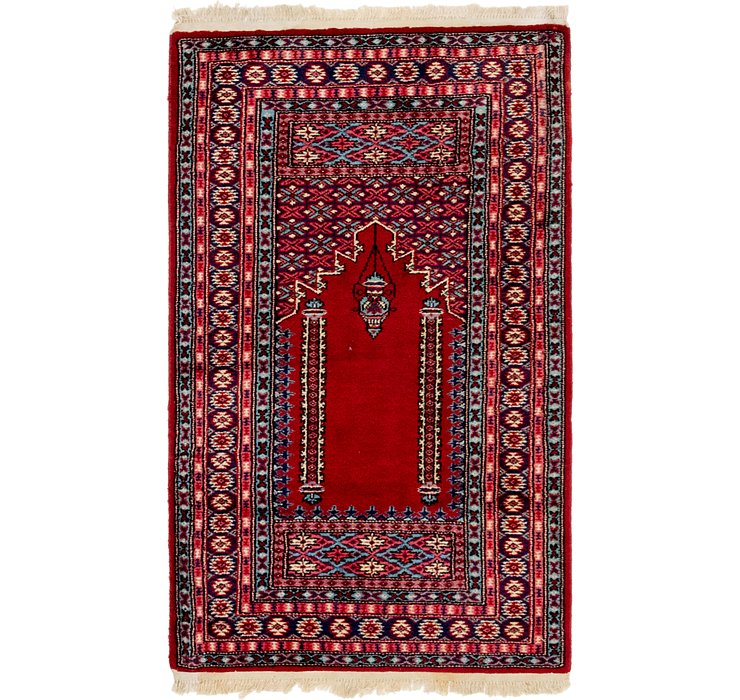 2' 8 x 4' 6 Lahour Oriental Rug