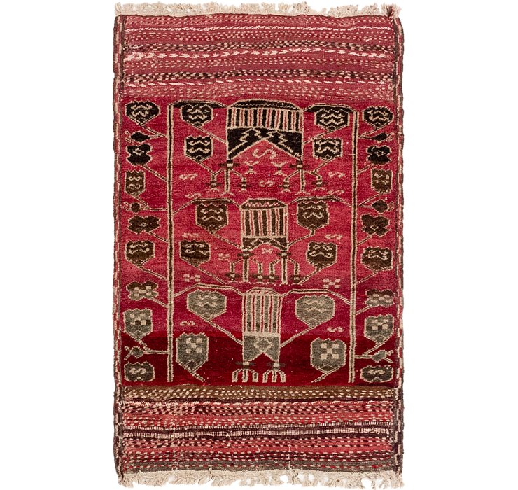 2' 7 x 4' 2 Moroccan Oriental Rug