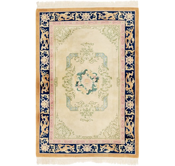 6' x 9' Antique Finish Rug
