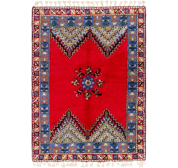 5' 6 x 7' 10 Moroccan Rug