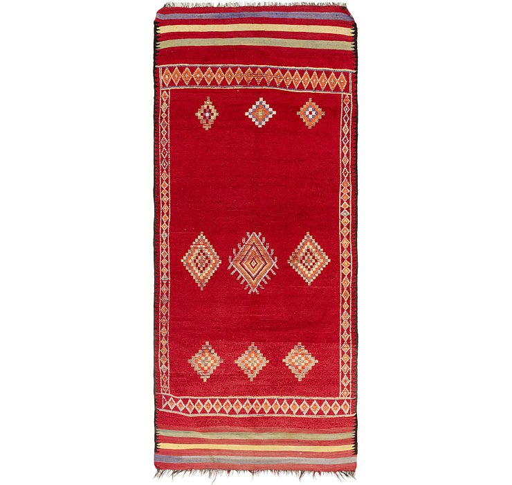 5' 9 x 13' 9 Moroccan Runner Rug