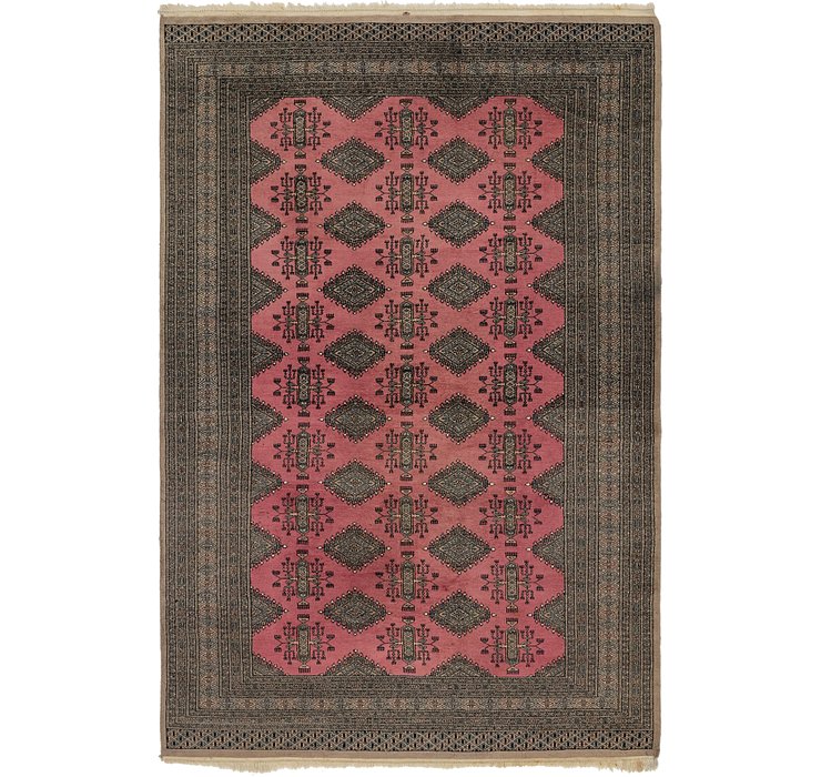 6' 4 x 9' 6 Bokhara Oriental Rug