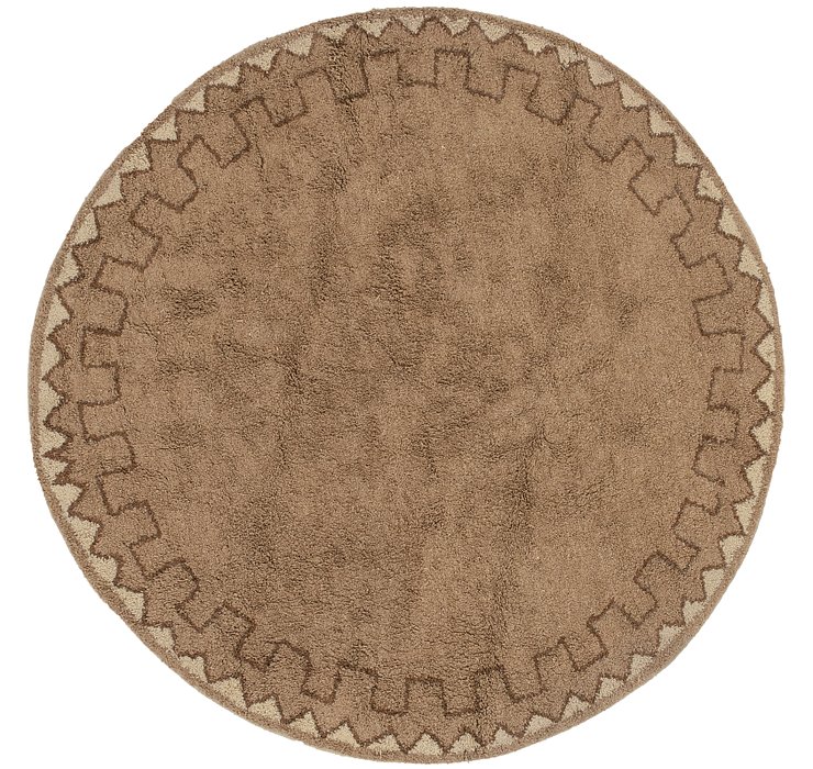 9' x 9' Moroccan Round Rug