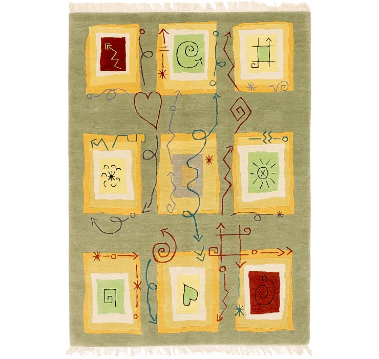 5' 7 x 7' 9 Nepal Rug