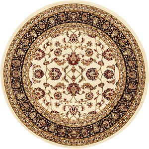 Unique Loom 5' 3 x 5' 3 Kashan Design Rug