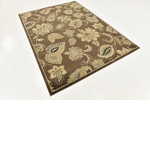 Unique Loom 5' 3 x 7' 3 Classic Agra Rug