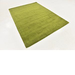 Unique Loom 5' 8 x 7' 10 Solid Gabbeh Rug