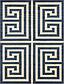 305cm x 395cm Greek Key Rug thumbnail image 1
