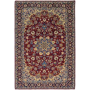 8' 4 x 12' Isfahan Persian Rug