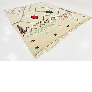 10' x 13' 5 Moroccan Rug