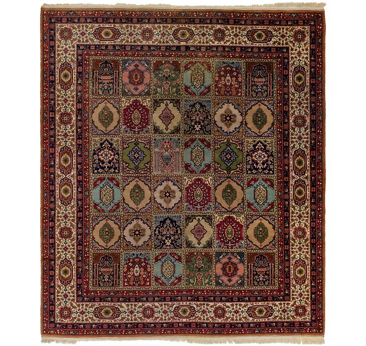 8' 10 x 10' 4 Sarough Rug
