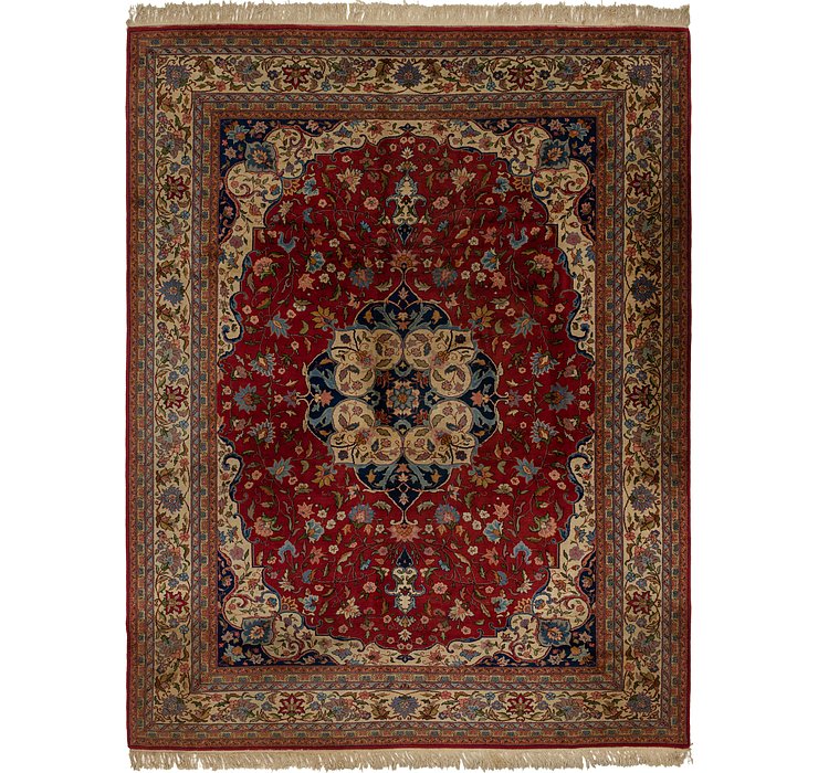 10' x 13' 2 Tabriz Rug
