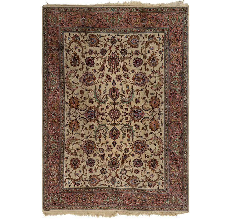 7' x 10' Tabriz Rug