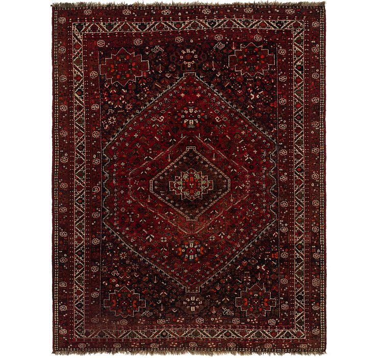 8' 3 x 10' 7 Ghashghaei Persian Rug