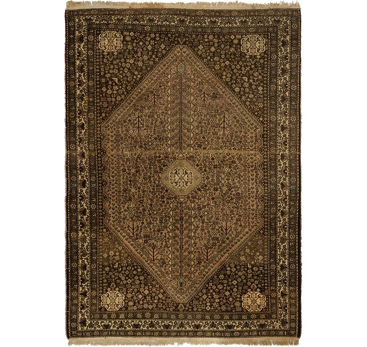 6' 7 x 10' Ghashghaei Persian Rug