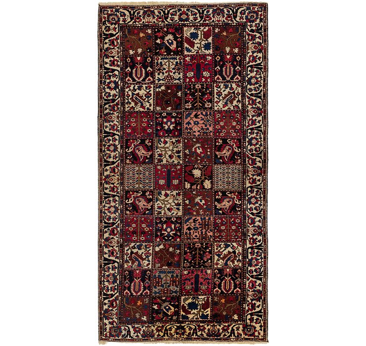 5' 4 x 11' 9 Bakhtiar Persian Runner...