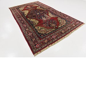 6' 9 x 11' 3 Hamedan Persian Rug