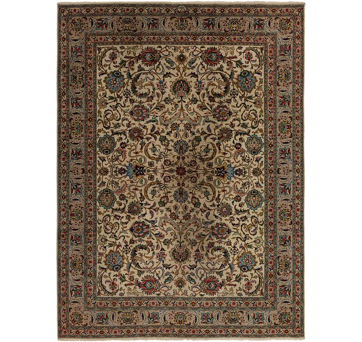 8' 10 x 12' 4 Tabriz Persian Rug