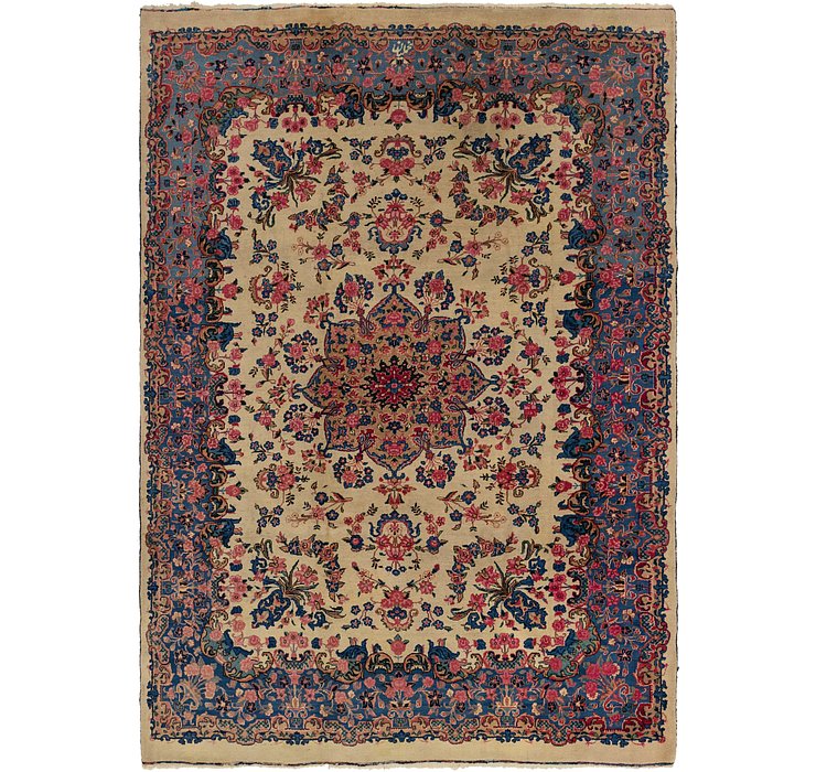 8' 9 x 11' 10 Kerman Persian Rug