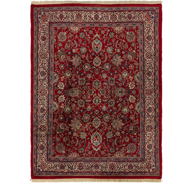 8' 3 x 11' 3 Sarough Persian Rug