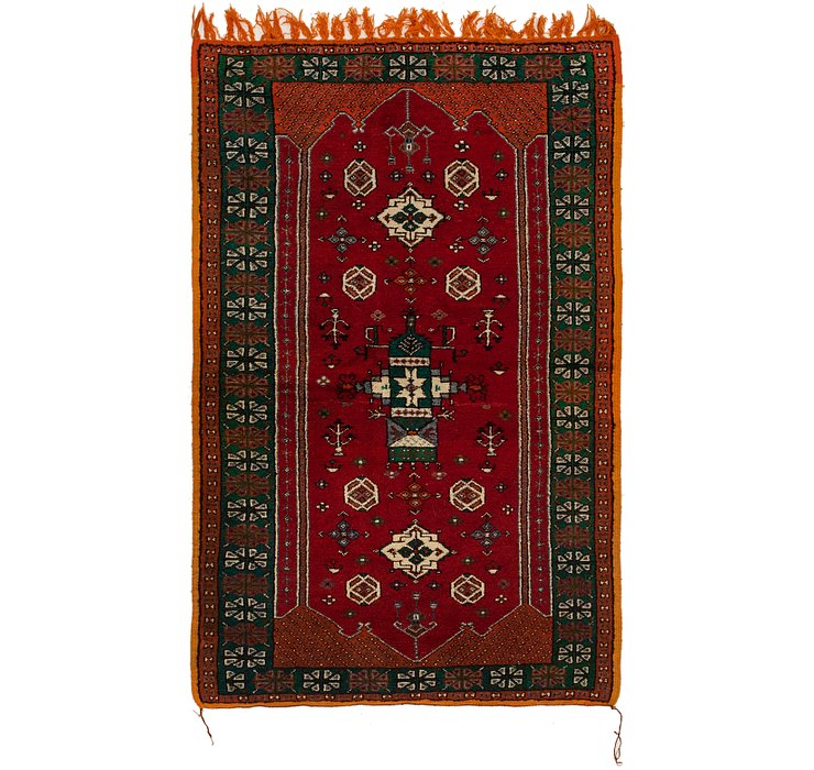 4' 8 x 7' 9 Moroccan Rug