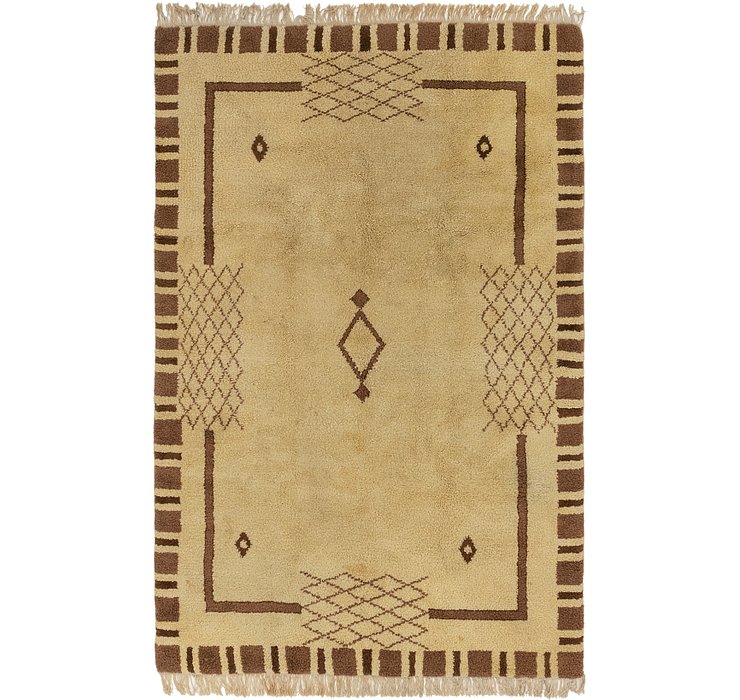 5' 6 x 8' 8 Moroccan Rug