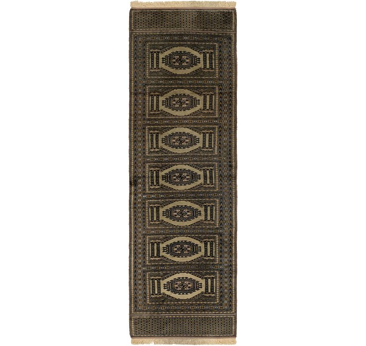 3' 3 x 11' Bokhara Oriental Runner...