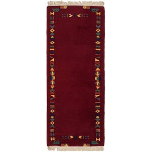 HandKnotted 2' 6 x 6' 7 Nepal Runner Rug