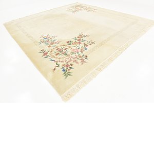 11' 8 x 11' 9 Carved Pekin Square Rug