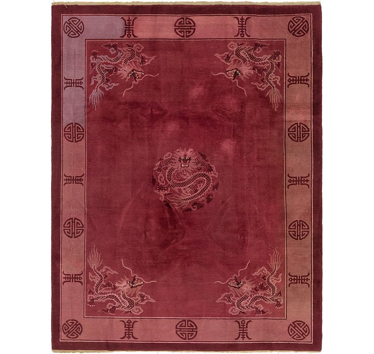 8' 10 x 11' 10 Antique Finish Rug