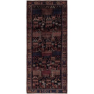 5' x 12' 3 Hamedan Persian Runner ...