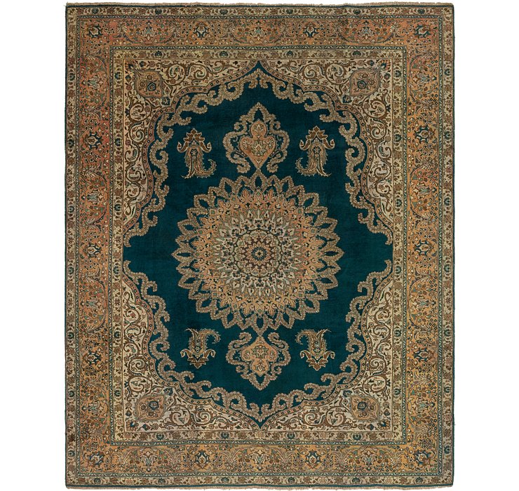 10' x 12' 4 Tabriz Persian Rug
