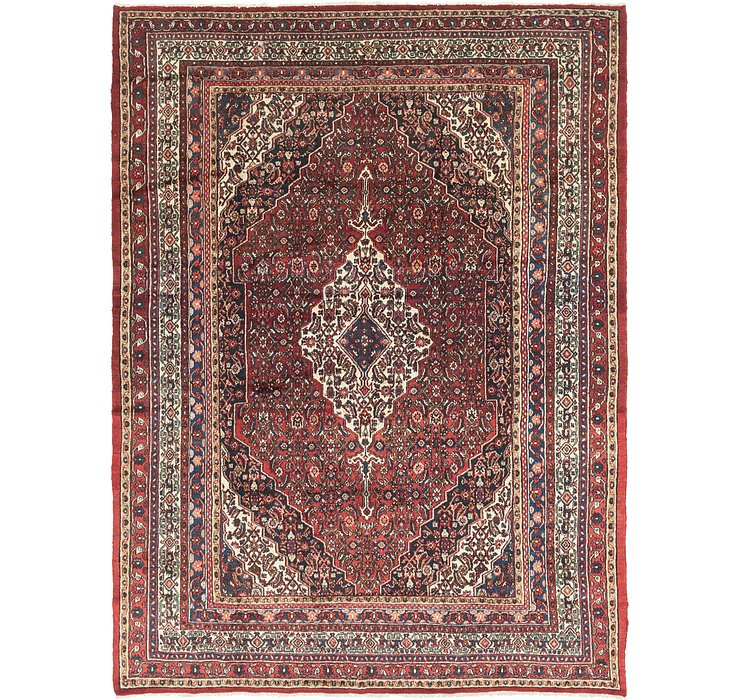 8' 10 x 11' 10 Hamedan Persian Rug