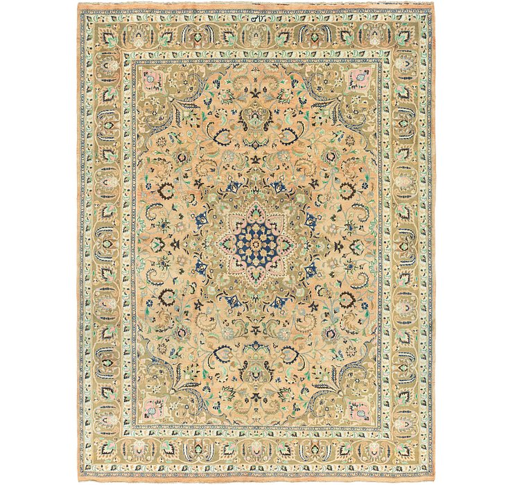 295cm x 390cm Mashad Persian Rug