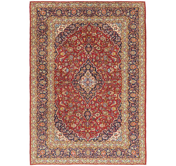 9' 10 x 13' 9 Kashan Persian Rug