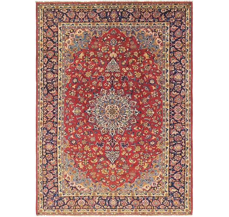 9' 10 x 13' 8 Isfahan Persian Rug