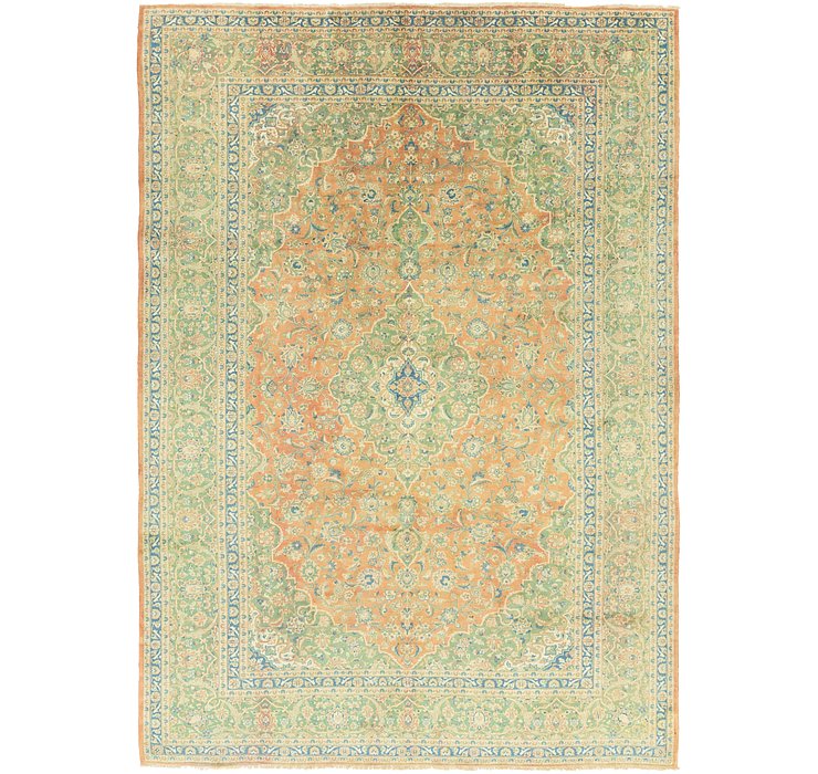 9' 8 x 13' 10 Mashad Persian Rug