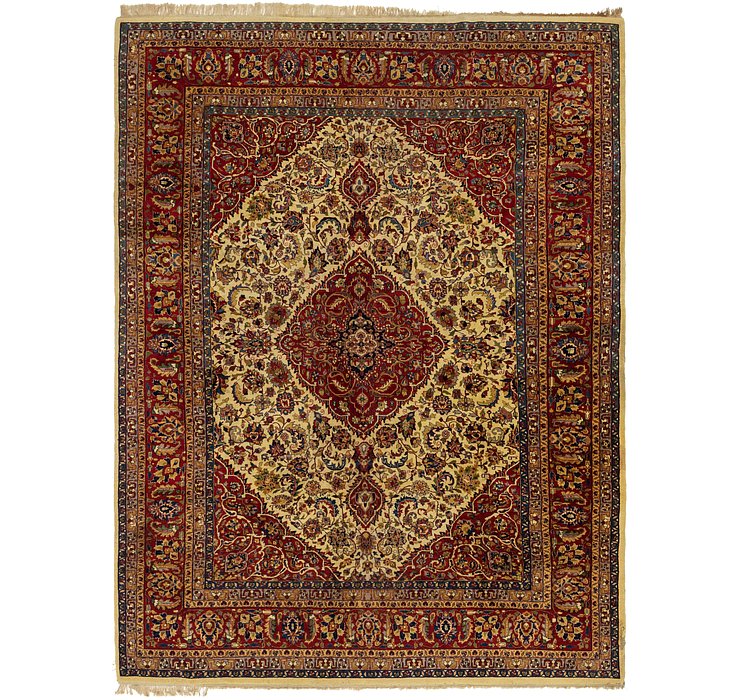 9' 10 x 13' 2 Sarough Rug
