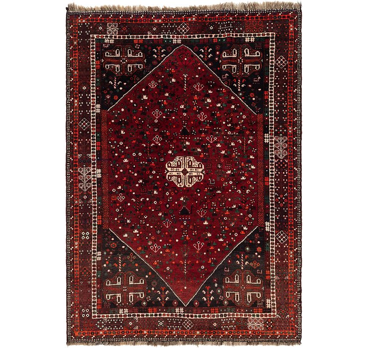 7' 3 x 10' 5 Ghashghaei Persian Rug
