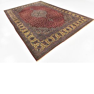 8' 6 x 12' 6 Kashan Persian Rug