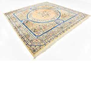 10' x 10' Kerman Persian Square Rug