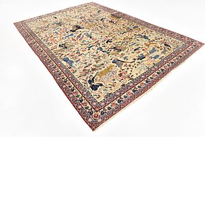 7' 5 x 10' 8 Isfahan Persian Rug
