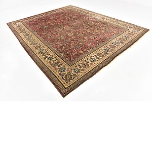 9' x 11' 6 Meshkabad Persian Rug
