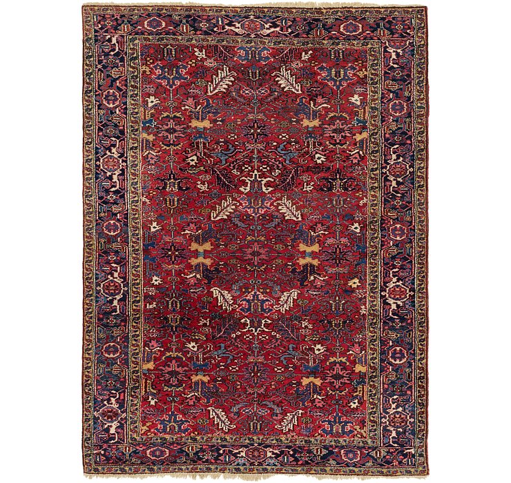 7' 10 x 10' 9 Heriz Persian Rug